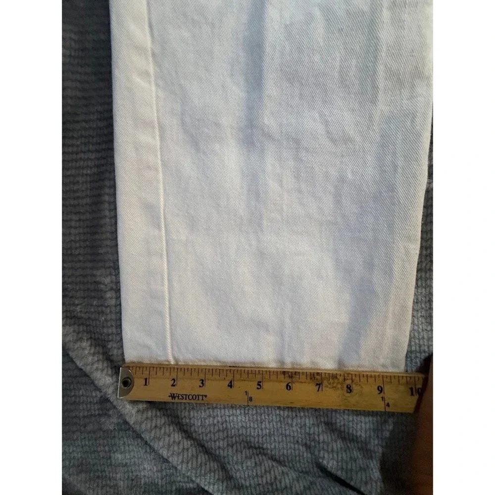 Rocawear Classic Fit‎ White Denim Jeans Mens Straight Streetwear Hip Hop 40X32